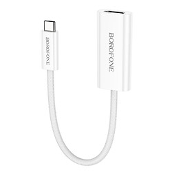 Кабель Borofone DH11, Type-C, HDMI, 0.15 м., Білий