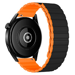 Ремінець універсальний, Hoco iWatch WH08, Black-Orange, Чорний