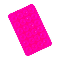 Держатель-присоска Double Side Silicone, Hot Pink, Розовый