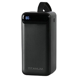 Портативна батарея (Power Bank) TITANUM 741S, 50000 mAh, Чорний