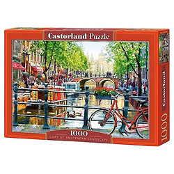 Пазли "Амстердам, Copy of Amsterdam landscape", 1000 ел, Castorland