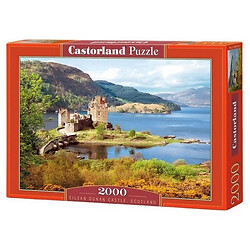 Пазли "Замок Ейлеан Донан, Шотландія, Eilean Donan Castle, Scotland", 2000 ел, Castorland