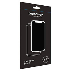 Защитное стекло Tecno Spark 20, BeCover, Черный