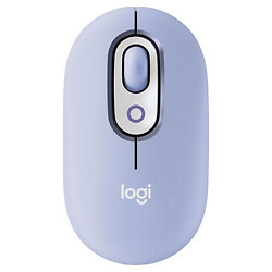 Мышь Logitech Pop Mouse with Emoji, Лиловый