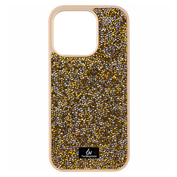 Чохол (накладка) Apple iPhone 12 / iPhone 12 Pro, Bling World Rock Diamond, Золотий