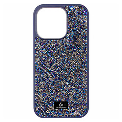 Чохол (накладка) Apple iPhone 15, Bling World Rock Diamond, Синій