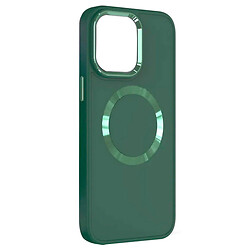 Чохол (накладка) Apple iPhone 11, Bonbon Metal Style, Pine Green, MagSafe, Зелений