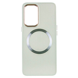 Чехол (накладка) Samsung G990 Galaxy S21 FE 5G, Bonbon Metal Style, MagSafe, Белый - № 2