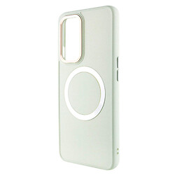 Чехол (накладка) Samsung G990 Galaxy S21 FE 5G, Bonbon Metal Style, MagSafe, Белый - № 4