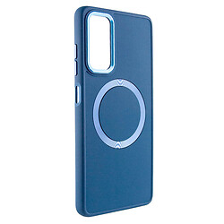 Чохол (накладка) Samsung G990 Galaxy S21 FE 5G, Bonbon Metal Style, Cosmos Blue, MagSafe, Синій