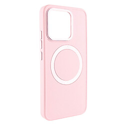 Чохол (накладка) Xiaomi 14 Pro, Bonbon Metal Style, Light Pink, MagSafe, Рожевий