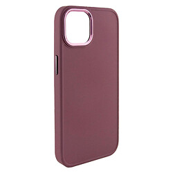 Чехол (накладка) Apple iPhone 11 Pro, Bonbon Metal Style, Plum, Бордовый