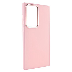 Чехол (накладка) Samsung S918 Galaxy S23 Ultra, Bonbon Metal Style, Light Pink, Розовый