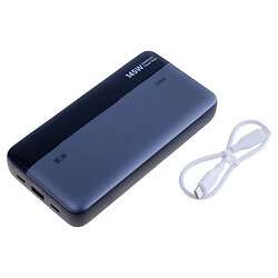 Портативна батарея (Power Bank) Zime B145W2C1A, 25000 mAh, Чорний