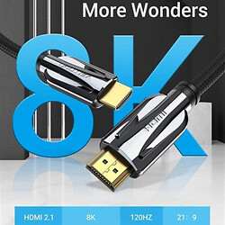 Кабель Vention AALBG, HDMI, 1.5 м., Черный - № 2