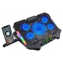 Охлаждающая подставка для ноутбука XoKo NST-051 RGB, Черный