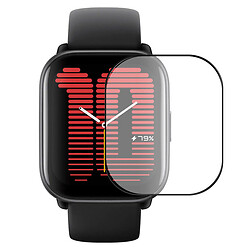 Захисна плівка Xiaomi Amazfit Active, Full Glue, Полімерна, Чорний