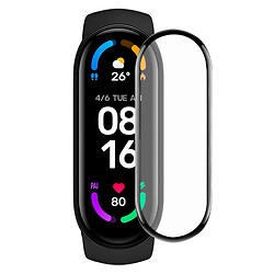 Защитная пленка Xiaomi Mi Band 6, Full Glue, Полимерная, Черный