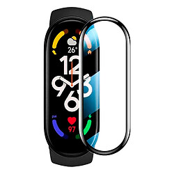 Захисна плівка Xiaomi Mi Band 8, Full Glue, Полімерна, Чорний