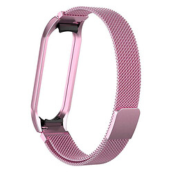 Ремінець Xiaomi Mi Band 3 / Mi Band 4, Milanese loop, Rose Pink, Рожевий