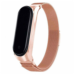 Ремінець Xiaomi Mi Band 5 / Mi Band 6, Milanese loop, Champagne Gold, Золотий