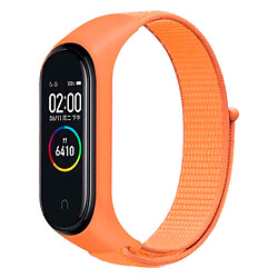 Ремінець Xiaomi Mi Band 3 / Mi Band 4, Nylon, Помаранчевий