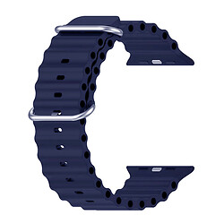 Ремінець Apple Watch 42 / Watch 44, Ocean Band, Deep Navy, Синій