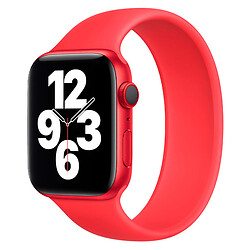 Ремешок Apple Watch 38 / Watch 40, Band Silicone Mono, Красный