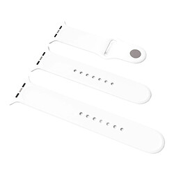 Ремінець Apple Watch 42 / Watch 44, Silicone WatchBand, Білий