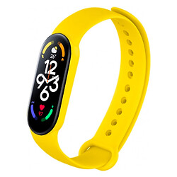 Ремінець Xiaomi Mi Band 7, Silicone, Neon Yellow, Жовтий