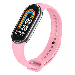 Ремінець Xiaomi Mi Band 8, Silicone, Light Pink, Рожевий