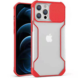 Чохол (накладка) Apple iPhone 11 Pro Max, Epik Camshield mate Ease, Червоний