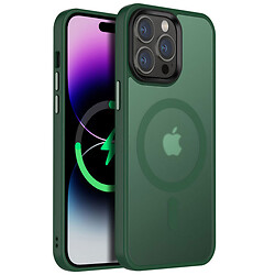 Чехол (накладка) Apple iPhone 12 / iPhone 12 Pro, Epik Metal Buttons Colorful, MagSafe, Зеленый