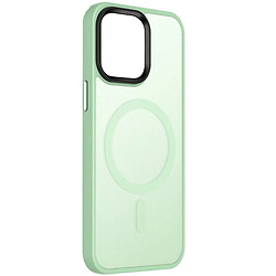 Чохол (накладка) Apple iPhone 13, Epik Metal Buttons Colorful, MagSafe, М'ятний