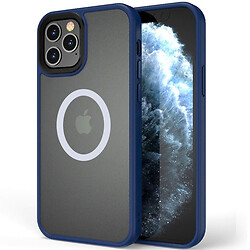 Чехол (накладка) Apple iPhone 13 Pro Max, Epik Metal Buttons, MagSafe, Синий