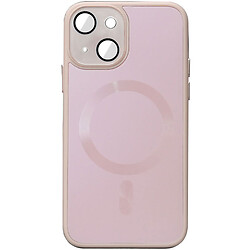 Чехол (накладка) Apple iPhone 15, Epik Sapphire Midnight, MagSafe, Pink Sand, Розовый