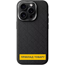 Чохол (накладка) Apple iPhone 16, Epik Carved, MagSafe, Чорний