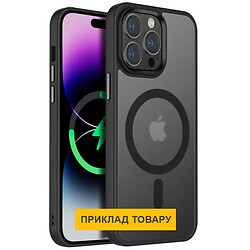 Чехол (накладка) Apple iPhone 16 Pro, Epik Metal Buttons Colorful, MagSafe, Черный