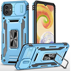 Чехол (накладка) Samsung A055 Galaxy A05, Epik Camshield Army Ring, Light Blue, Голубой