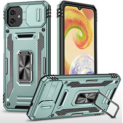 Чехол (накладка) Samsung A055 Galaxy A05, Epik Camshield Army Ring, Light Green, Зеленый