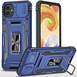 Чехол (накладка) Samsung A055 Galaxy A05, Epik Camshield Army Ring, Navy, Синий