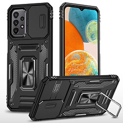 Чехол (накладка) Samsung A135 Galaxy A13, Epik Camshield Army Ring, Черный