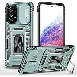 Чехол (накладка) Samsung A336 Galaxy A33, Epik Camshield Army Ring, Light Green, Зеленый