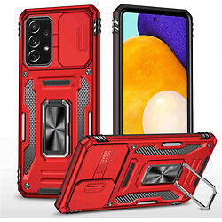 Чехол (накладка) Samsung A336 Galaxy A33, Epik Camshield Army Ring, Красный