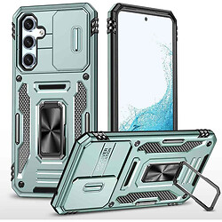 Чехол (накладка) Samsung A346 Galaxy A34 5G, Epik Camshield Army Ring, Light Green, Зеленый