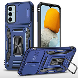 Чехол (накладка) Samsung M146 Galaxy M14, Epik Camshield Army Ring, Navy, Синий