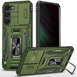 Чохол (накладка) Samsung G780 Galaxy S20 FE, Epik Camshield Army Ring, Army Green, Оливковий