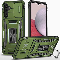 Чохол (накладка) Samsung S711 Galaxy S23 FE, Epik Camshield Army Ring, Army Green, Оливковий