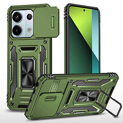 Чехол (накладка) Xiaomi Poco X6 / Redmi Note 13 Pro 5G, Epik Camshield Army Ring, Army Green, Оливковый