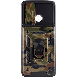 Чохол (накладка) Xiaomi Redmi 10C, Epik Camshield Serge Ring Camo, Army Brown, Коричневий